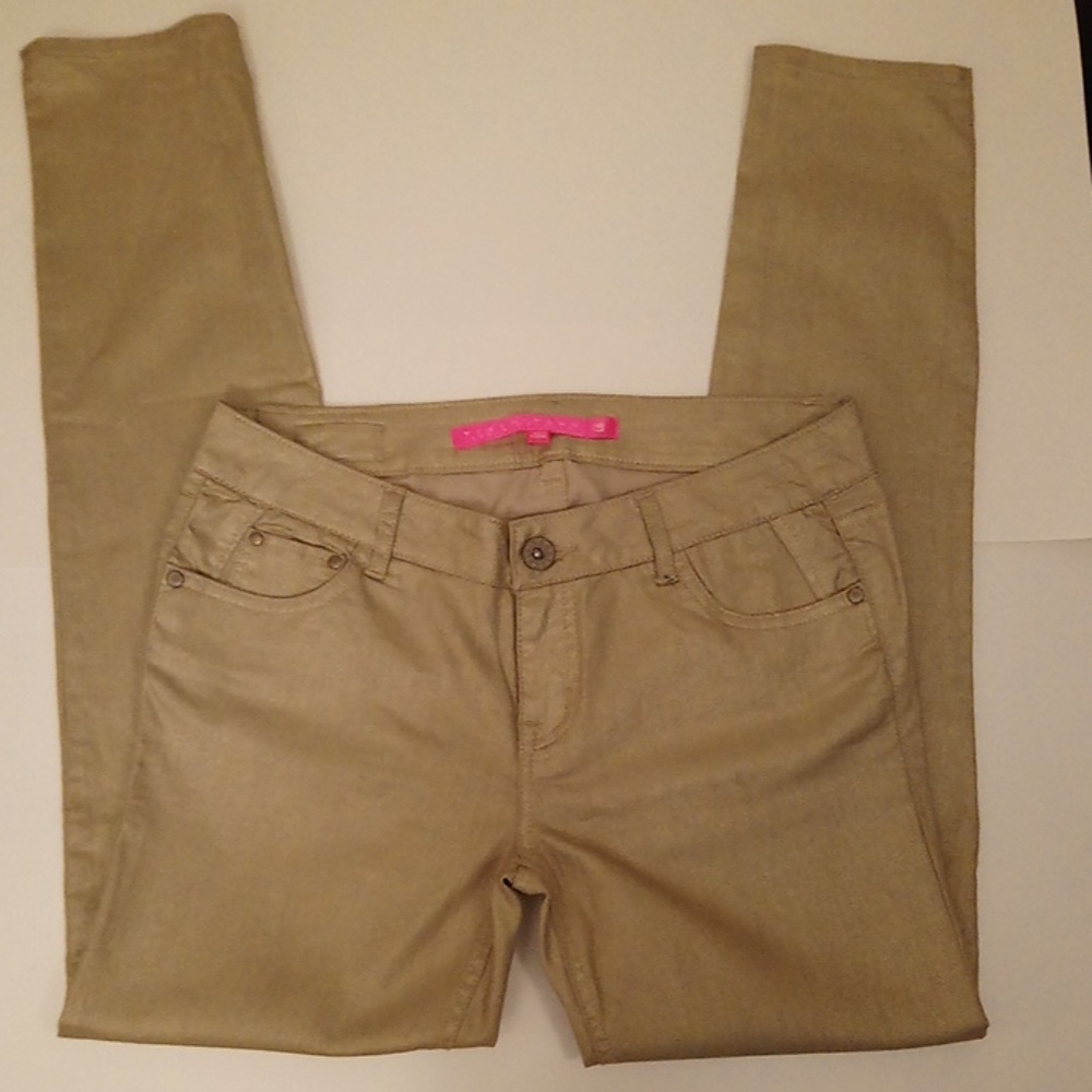 💢SOLD💢GOLD PANTS ✨ - Size 9